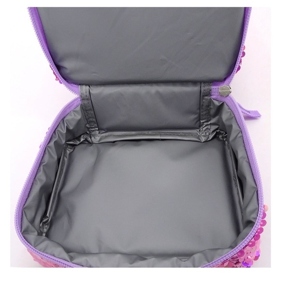 Reusable sparkly lunch bag - Picture 4 of 7